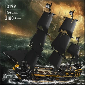 Mould King 13199 Pirates Ship Black Pearl - Picture 1 of 4