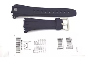 CORREA RELOJ CASIO ORIGINAL: 10064785 G-3001 G-3011 Correa Resina Azul - Imagen 1 de 2