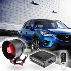 Car Door 1 way Alarm System Remote Start Starter Keyless Entry Lock Locking Kit - Picture 1 of 9