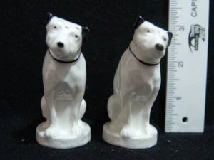 VINTAGE RCA VICTOR NIPPER HUNDE SALZ- & PFEFFERSTREUER "HIS MASTERS VOICE" - Bild 1 von 9