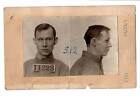 1919 Mug Shot $100 Reward Crime Larceny German Polish Detroit Mi Police Laborer