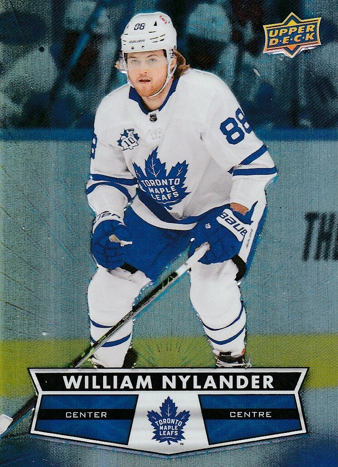 2021/2022 HOCKEY CARD TIM HORTONS - WILLIAM NYLANDER  # 100 - Image 1 of 1