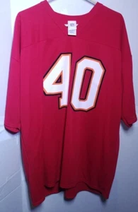 Tampa Bay buccaneers Mike Alstott #40 size 2XL Jersey new w/o tags NFL vintage - Picture 1 of 5
