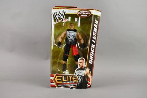 WWE Elite Collection Brock Lesnar Series 19 Includes Entrance T-Shirt Cover