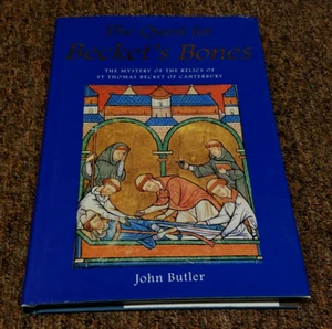 THE QUEST FOR BECKET'S BONES JOHN BUTLER VERY GOOD W/PROTECTIVE ARCHIVAL JACKET - Imagen 1 de 5