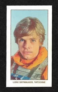 2022 Topps Star Wars T206 Wave 1 Homeworld Text #1 Luke Skywalker Tatooine SSP - Picture 1 of 3