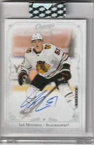  2020-21 Upper Deck Clear Cut Champs Rookies #CIM Ian Mitchell C Chicago Hawks - Picture 1 of 1