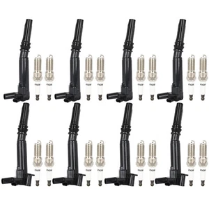 8 Pack Ignition Coil and Spark Plug For Ford F-250 Super Duty 6.2L 2018-2021 - Bild 1 von 15