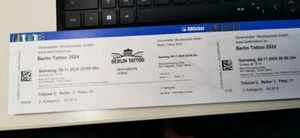 Konzert, Musikparade TATTOO in Berlin 09.11.24, 2 Karten für 90€ - Bild 1 von 1