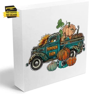 Fall Decor Rustic Leopard Wooden Box Sign, Fall Decorations for Home, Autumn Dec - Picture 1 of 6