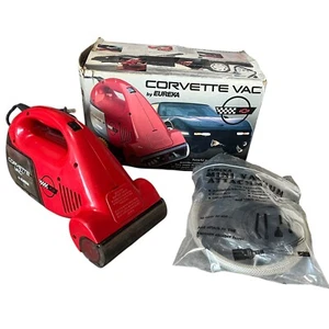 Vintage Eureka Corvette Car Vac Vacuum w/ Box + Accessories - Model 55 - Picture 1 of 9
