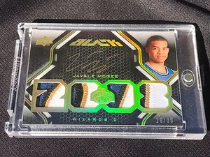 JAVALE MCGEE RC 2008 UD BLACK 19/30 - Picture 1 of 2