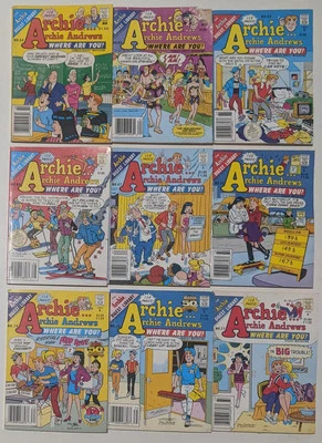 9x Archie Andrews Comics Digest #60 #62 #65 #66 #67 #72 #74 #75 #77 Where Are U Foto 1 de 3