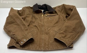 Carhartt Juniors Brown Classic Jacket Size XL (14-16) - Picture 1 of 3