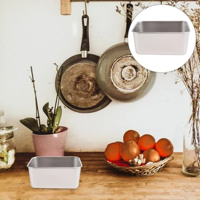  2 Pcs Aufbewahrung Kuchen Kastenform Aufbewahrungsbox Für Lebensmittel - Bild 1 von 4