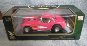 NIB Yat Ming 1957 Chevrolet Corvette Gasser Hot Pink 1:18 Deluxe Collection - Picture 1 of 4
