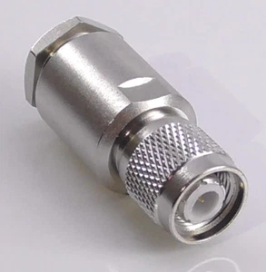 TNC Male Clamp Plug for LMR400, RG213, RG8, Westflex 103, HDF400 50 Ohm 50Ω - Picture 1 of 4