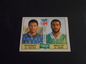FIGURINA CALCIATORI PANINI USA '94 WORLD CUP-A.SAUDITA-AL DEAYEA-AL DSARI n.436 - Picture 1 of 2