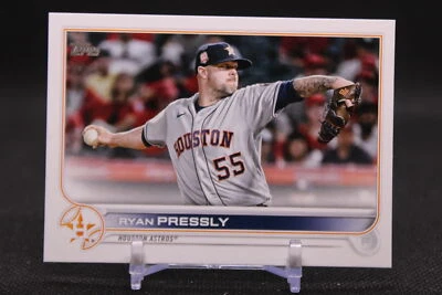 Ryan Pressly #US264 2022 Topps Update Advanced Stat Houston AstrosSN300 - Image 1 of 2