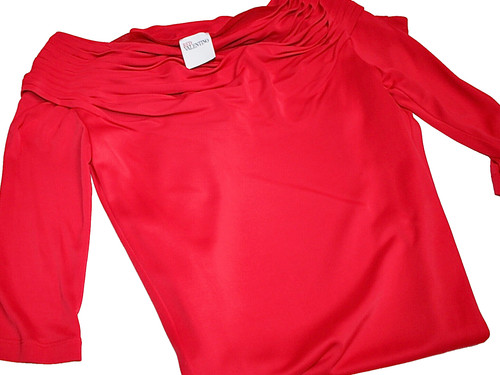 ABITO DA COCKTAIL RED VALENTINO ABITO TUBINO DE 34 ROSSO ABITO DA DONNA DRESS ROBE COME NUOVO!