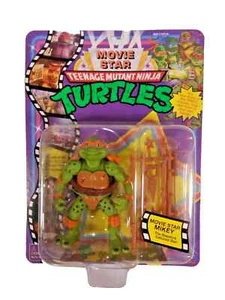 Figura de acción Teenage Mutant Ninja Turtles estrella de cine Mikey Michelangelo nueva - Imagen 1 de 1