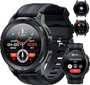 OUKITEL BT10 Herren Smartwatch – 1,43" AMOLED, 123 Sportmodi, 5ATM Wasserdicht - Bild 1 von 7