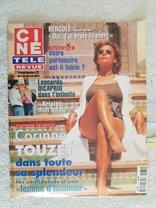 CINE REVUE N°35 1999 CORINNE TOUZET DICAPRIO C.FROT K.SORBO J.CHRISTIE N.COURCEL - Picture 1 of 15