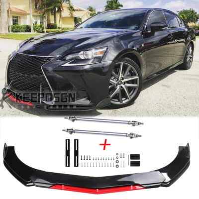光滑前保险杠唇分离器锅炉身体套件适用于雷克萨斯 GS300 GS350 F Sport — 第 1/4 张图片