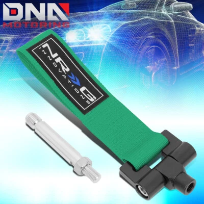 NRG TOW-163GN PARA 2004-2009 MAZDA 3 CORREA DE REMOLQUE DELANTERA/TRASERA CORREA GANCHO DE RECUPERACIÓN KIT Foto 1 de 4