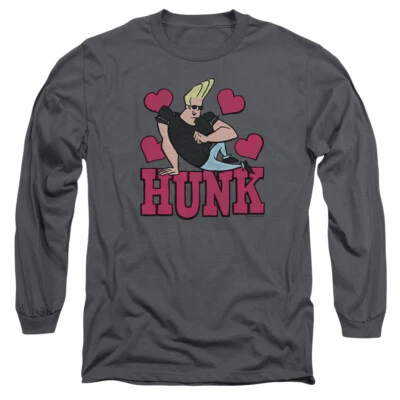 Camiseta gráfica de manga larga con licencia de Johnny Bravo Hunk para hombre SM-3XL  Foto 1 de 2