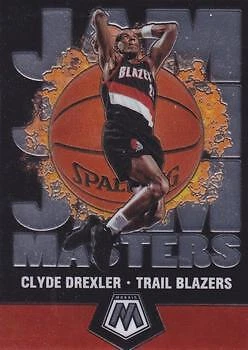 2019-20 Panini Mosaic Jam Masters #4 Clyde Drexler Card - Image 1 of 1