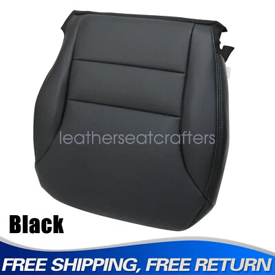 Cubierta de asiento de cuero de repuesto para parte inferior del conductor negra para Honda CRV CR-V 2005-2007 Foto 1 de 4