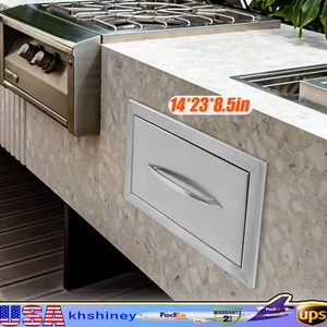 Horizontal Drawer Rectangular Kitchen Drawer Stainless Steel Kitchen Drawer - Picture 1 of 8