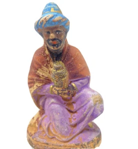 German Antique Wise Man Pottery Clay Original Nativity Piece - Picture 1 of 10