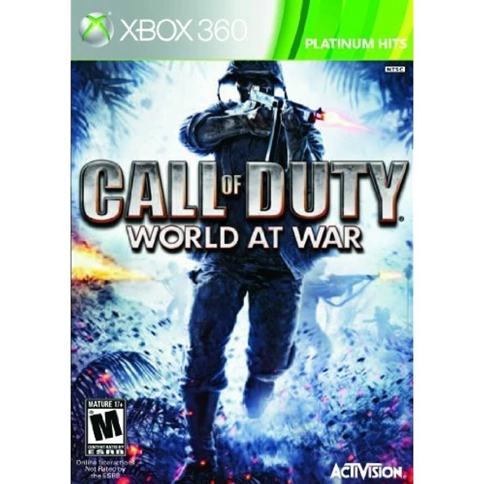Call of Duty: World at War - Platinum Hits (Xbox 360, 2008)