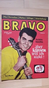 BRAVO Nr.36 von 1960 Vittorio Gassman, Ted Herold, Christine Kaufmann - TOP Z0-1 - Bild 1 von 5