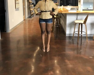 Chico’s Tan Suede Leather Jacket 2 ZIP Up Western - Picture 1 of 3