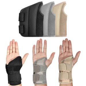Rechte/linke Handgelenk Hand Bandage Unterstützung Karpaltunnel Verstauchung Arthritis Fitnessstudio Sport - Bild 1 von 18