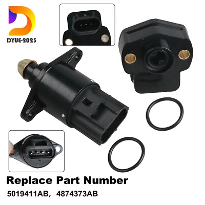 Throttle Sensor + Idle Control Valve for 1998-2000 Jeep Cherokee XJ  2.5L 4.0L - Image 1 of 4