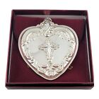 Sterling Silver WALLACE Christmas Heart Ornament GRANDE BAROQUE 2003