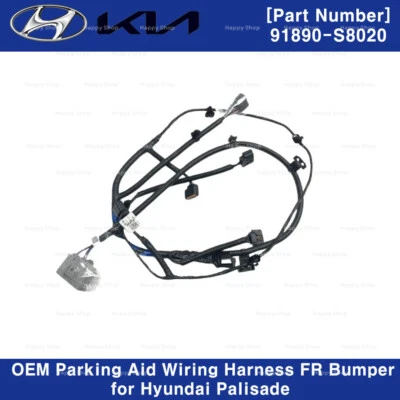 Arnés de cableado de ayuda de estacionamiento OEM FR parachoques 91890S8020 para Hyundai Palisade 20-23 Foto 1 de 3