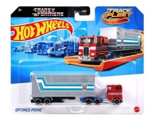 Hot Wheels 2024 Track Fleet Transformers Optimus Prime 1:64 Diecast Model Car - Picture 1 of 3