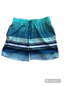Quicksilver Men's Blue Board Shorts NWT Size Medium B4 - Picture 1 of 2