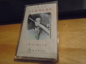 SEALED RARE OOP Andy Summers CASSETTE TAPE Charming Snakes POLICE Herbie Hancock - Picture 1 of 2