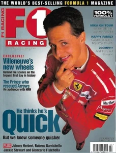 F1 RACING 1999 FEB - VILLENEUVE,HERBERT,RUBENS,BARRICHELLO,STEWART, FISICHELLA - Imagen 1 de 1