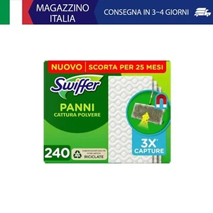 Swiffer Panni Catturapolvere, 240 Microfibra Dry, Cattura Polvere e Sporco, Otti - Foto 1 di 7