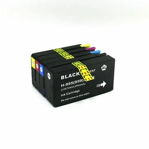 4x Ink Cartridges Compatible for HP 955 XL Officejet Pro 7740 8210 8710 8720 - Picture 1 of 2
