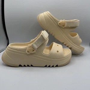 Zueco Crocs Hiker Xscape M4 W6 Vainilla Aventura Plataforma Playa Sandalias Zapatos - Imagen 1 de 13