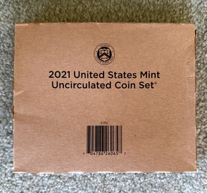 2020 P&D Uncirculated US Mint Set 20 Münzen in der ungeöffneten Münzbox - Bild 1 von 2