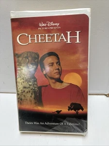 Vintage Walt Disney, Cheetah, Keith Coogan, Lucy Deakins, Family movie, VHS - Picture 1 of 3